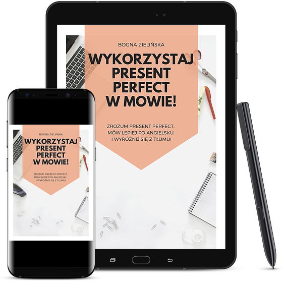 smartmockups khc0myve - E-book Wykorzystaj Present Perfect w mowie
